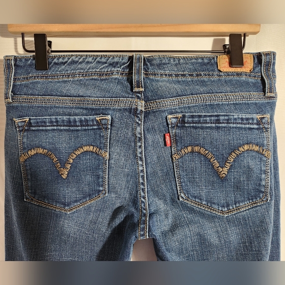 Levi's Jeans Genuinely Crafted early 2000's Low Rise Bootcut, size 9M Juniors - Picture 6 of 9